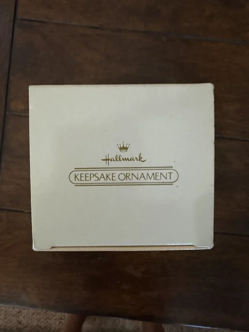 1983 Hallmark Muffin Friendship Musical Ornament Wind Up QMB9047 Works Box